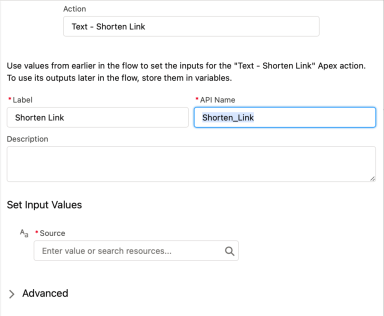 Shorten Link PowerTools Workflow Automation Plugin